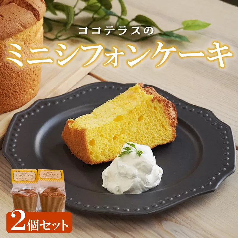 ミニシフォンケーキ（2個セット）