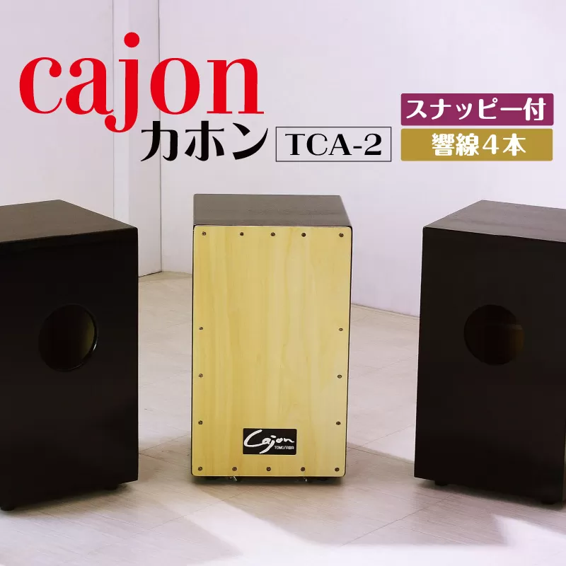 [№21-0725]カホン(スナッピー付、響線4本)　TCA-2