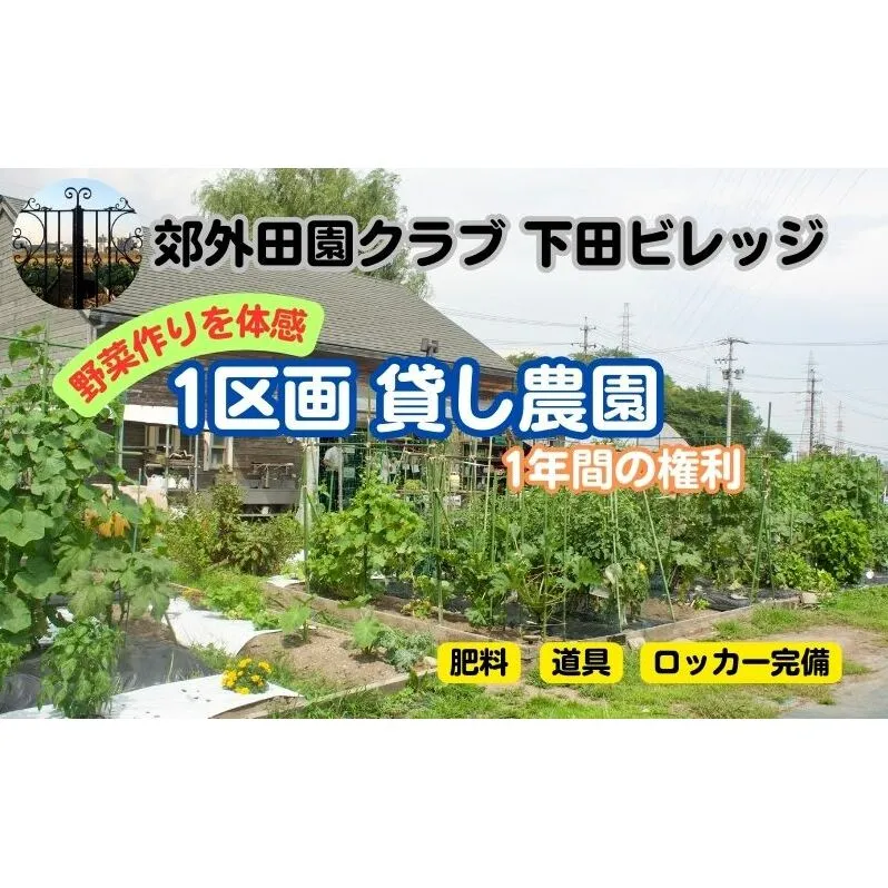 下田ビレッジ農園1年ご利用券