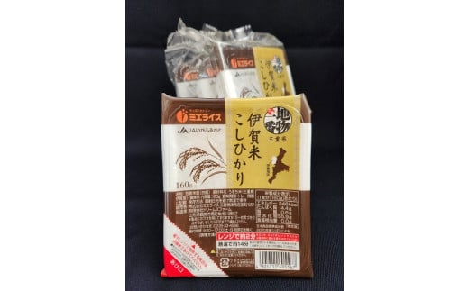 伊賀米コシヒカリパックご飯160g×24食入｜名張市｜三重県｜返礼品をさがす｜まいふる by AEON CARD