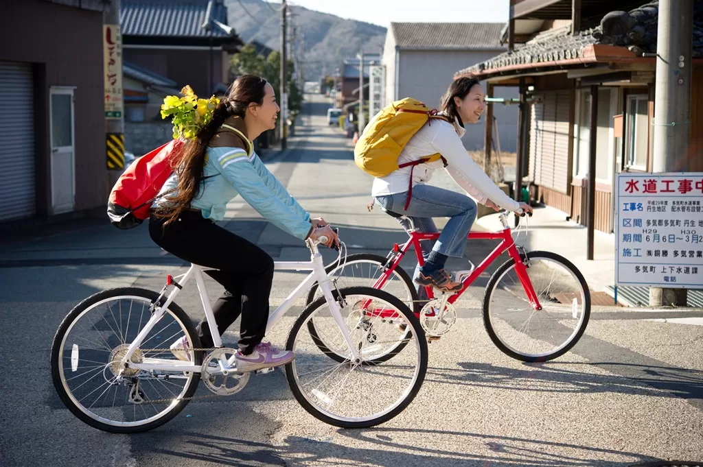 CB-02　多気町で味わう！特産松阪牛のスキヤキ☆サイクリングツアー(ペア)