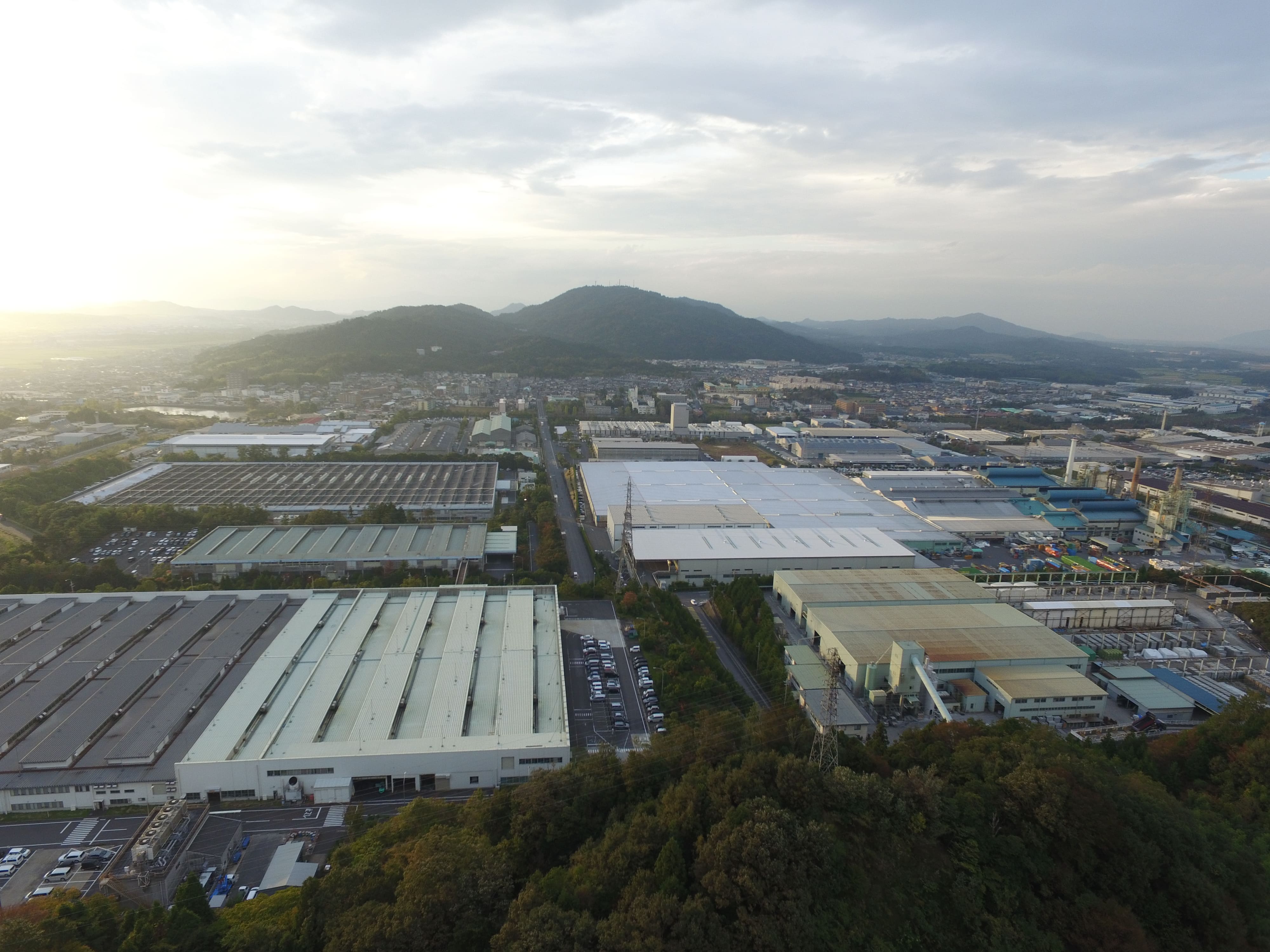 滋賀県内最大の「湖南工業団地」