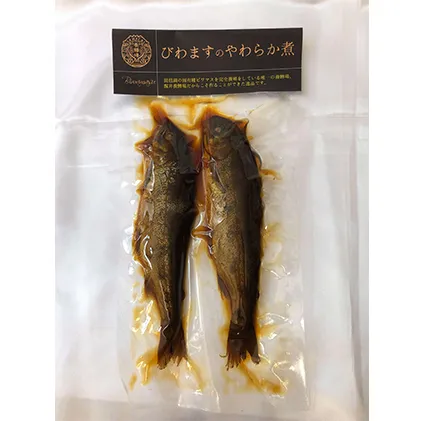 醒井養鱒場のビワマス3点セット（ビワマスの水煮缶・やわらか煮・煮付け）