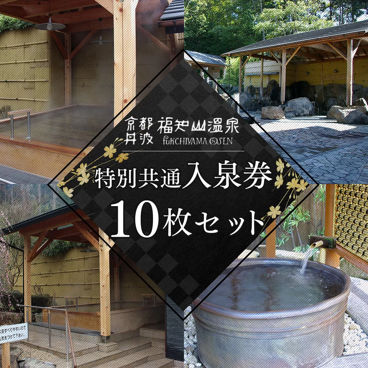 ＜福知山温泉＞特別共通入泉券10枚セット  ふるさと納税 福知山温泉 温泉 お風呂 風呂 入浴券 入泉券 回数券 湯巡り 湯めぐり サウナ ミストサウナ 景色 京都府 福知山市 京都 福知山 奥京都