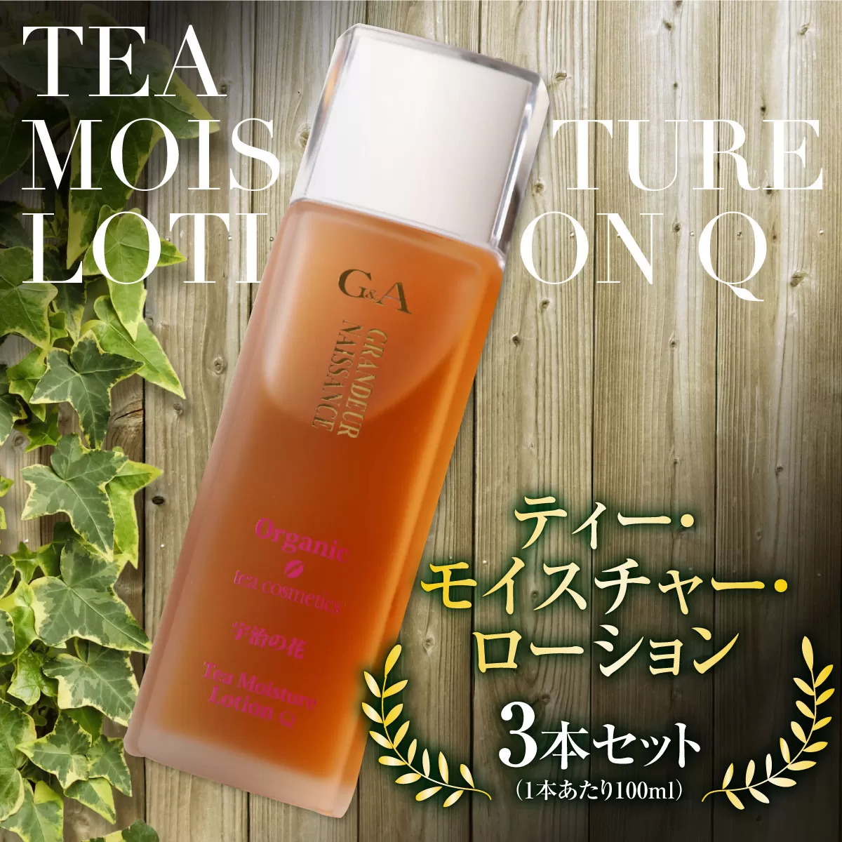 ティー・モイスチャー・ローションQ 100ml×3本セット　保湿 化粧水 ローション 美白　CC15