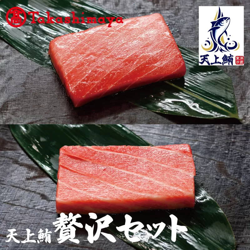 【高島屋選定品】天上鮪 贅沢セット 合計840g（大トロ/中トロ）