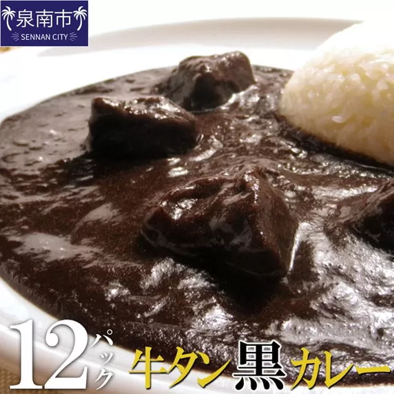 牛タン黒カレー（200ｇ×12パック）【069D-008】