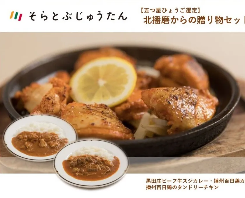 【五つ星ひょうご選定】北播磨からの贈り物セット（カレー＆タンドリーチキン） 