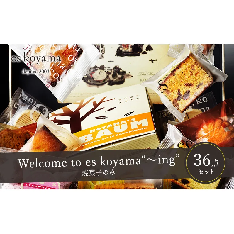 Welcome to es koyama“～ing” 【焼き菓子のみ】