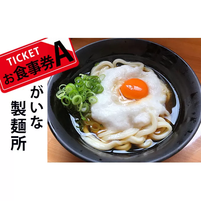 がいな製麺所 お食事券A おでかけ