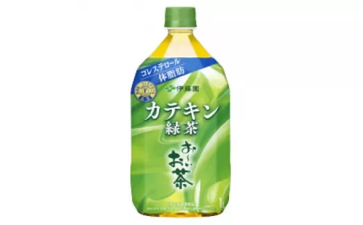 ＜兵庫県神河町＞＜特定保健用食品＞PETお〜いお茶カテキン緑茶1L　12本(1ケース)　伊藤園【1462694】