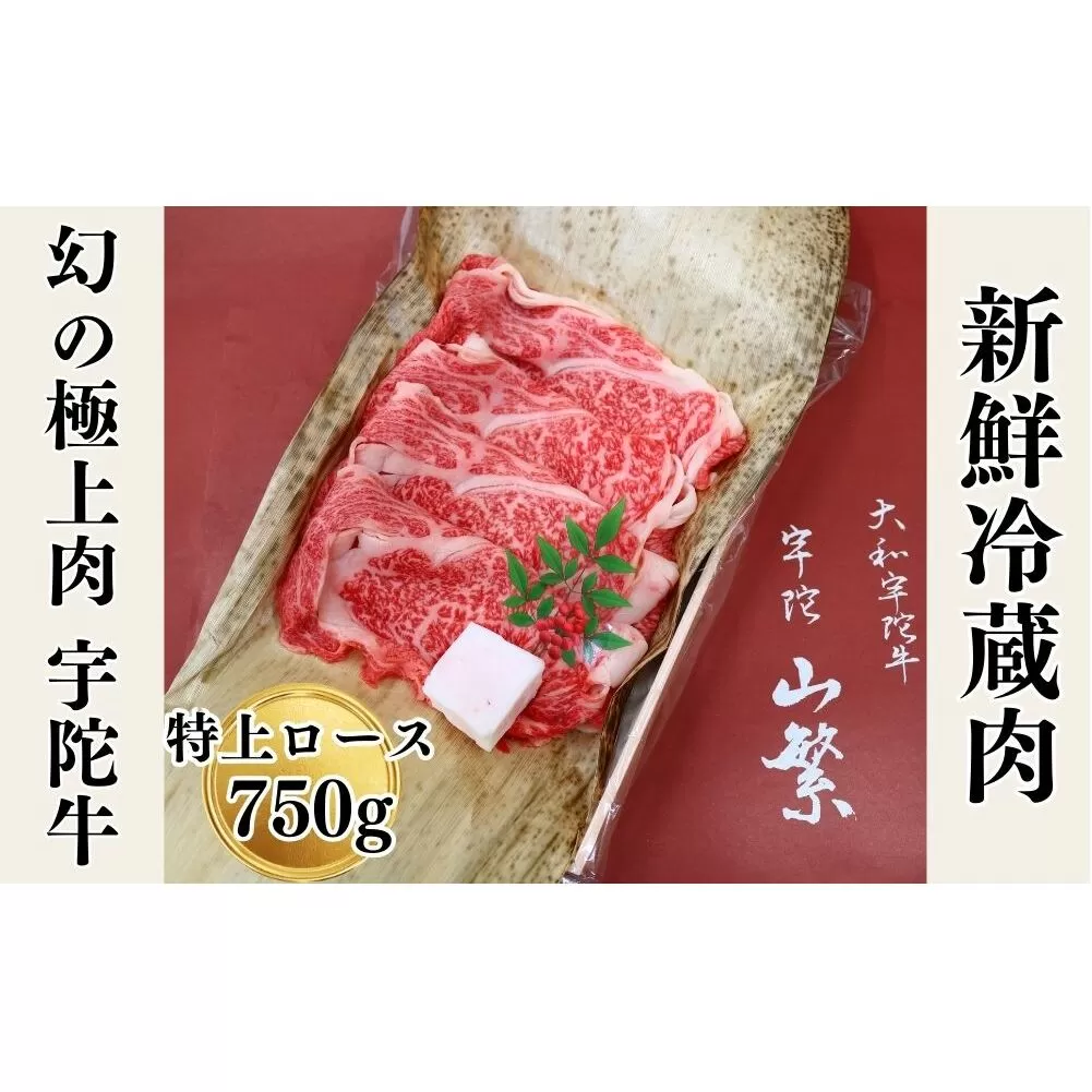 名産 認定肉 宇陀牛 国産 黒毛和牛 特上 ロース すき焼き 約750g チルド / 宇陀 山繁 ふるさと納税 牛肉 人気 ギフト 寄付 ランキング おすすめ グルメ 肉 返礼品 商品 送料無料 送料込