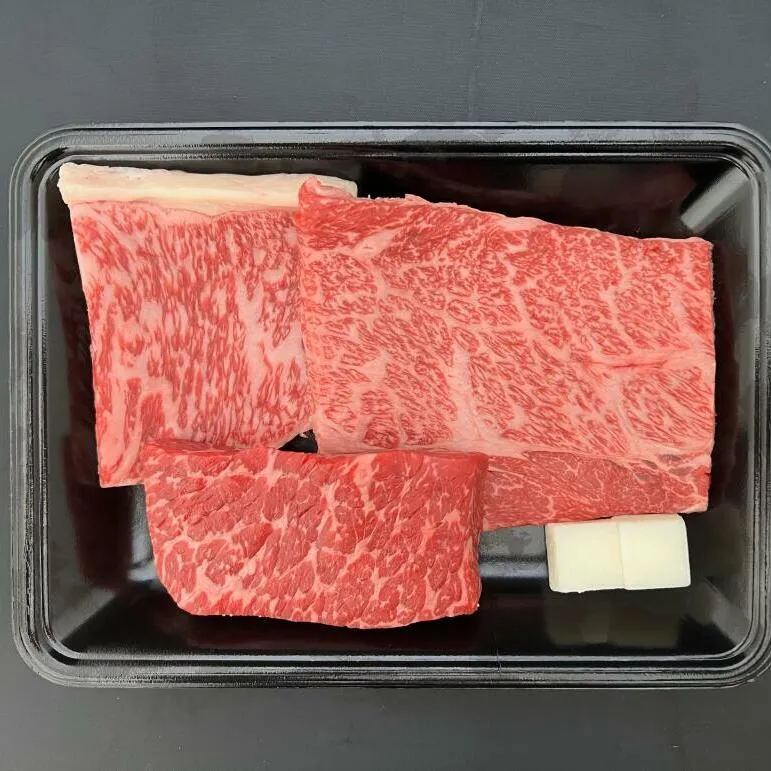 BN6030_紀州和華牛　食べ比べステーキ　3種盛り　計300g（各100g×1枚）