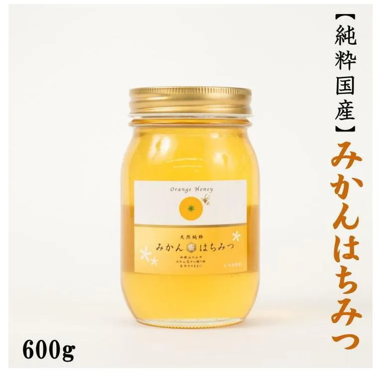 【純粋国産】和歌山県産みかんはちみつ600g
※2025年1月中旬～1月下旬頃に順次発送予定