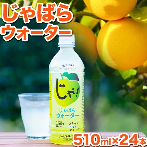 じゃばらウォーター　510m×1ケース（24本入り）《90日以内に出荷予定(土日祝除く)》 和歌山県 日高町 邪払 柑橘 フルーツ じゃばらいず北山