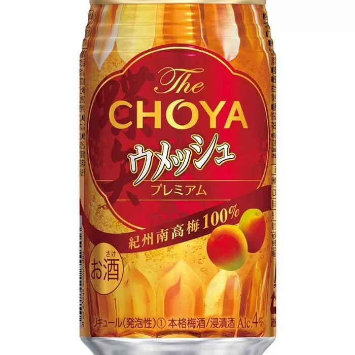 【南高梅100％】The CHOYA ウメッシュプレミアム 350ml×24本