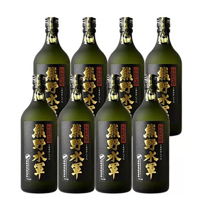 本格米焼酎 熊野水軍 720ml 【8本セット】／尾崎酒造(C002)