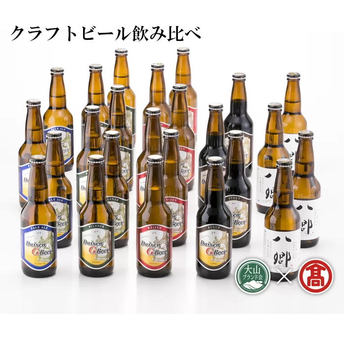 DB65：AX4＜大山Gビール＞飲み比べセットC（大山ブランド会）