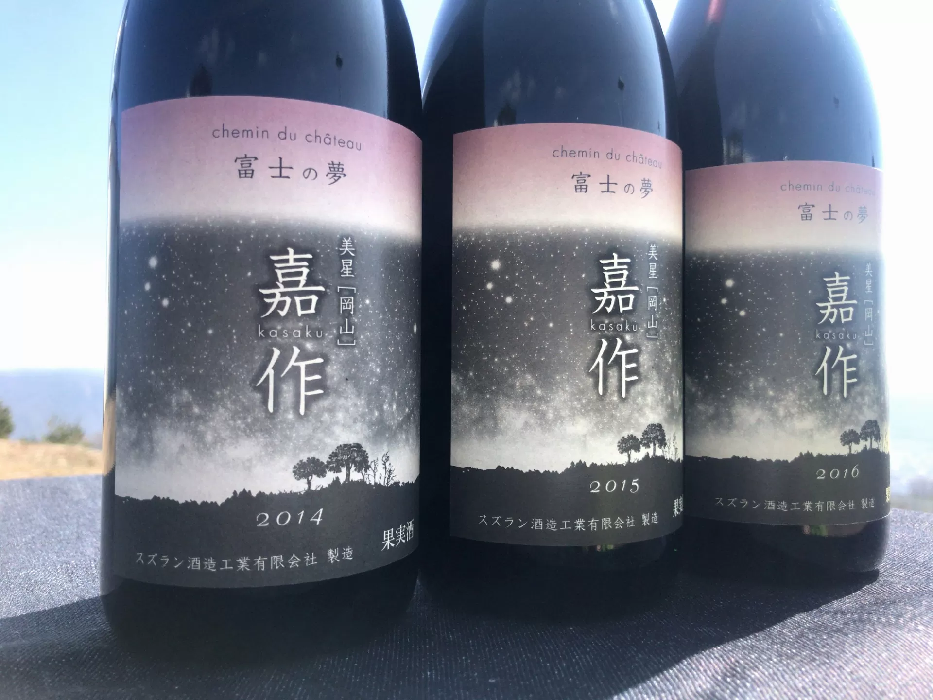 I-08 美星町産ワイン　赤ワイン飲み比べセット（ヴィンテージ）　嘉作