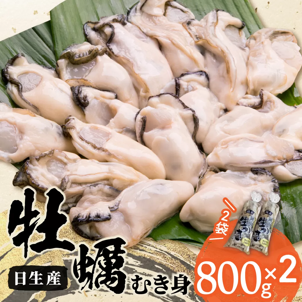 【備前市日生産】大袋牡蠣（生食用むき身）2袋入OW 【 岡山県備前市日生産 大袋牡蠣 2袋入 かき鍋 牡蠣ご飯 カキフライ 】 