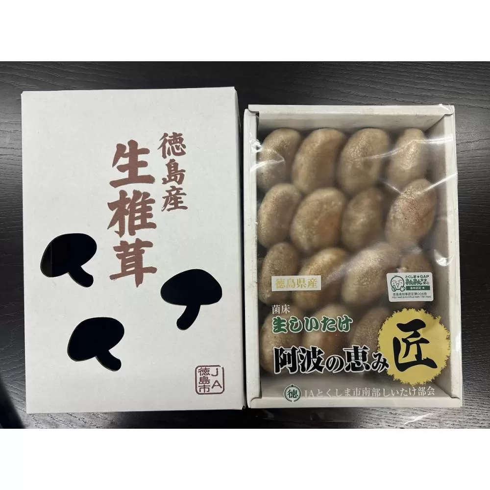 徳島県産 生しいたけ  1箱(12個～16個）