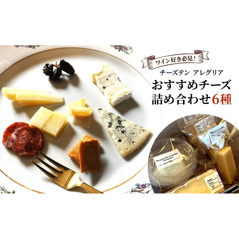 【ワイン好き必見！】チーズテン アレグリア おすすめチーズ詰め合わせ6種 チーズ専門店 食べ頃チーズ セット 香川県 丸亀市