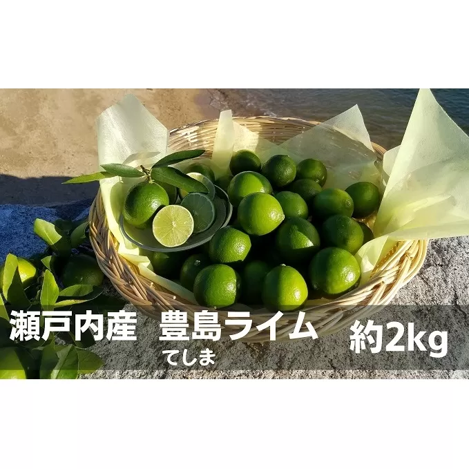 瀬戸内産 豊島ライム 約2kg