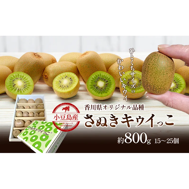 小豆島さぬきキウイっこ 約800g