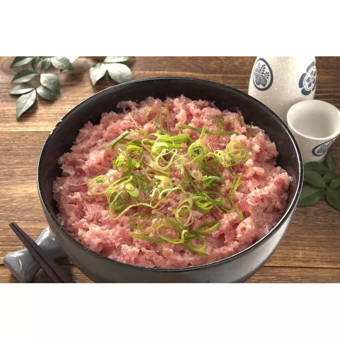 天然マグロのタタキ丼セット　約200ｇ×3パック