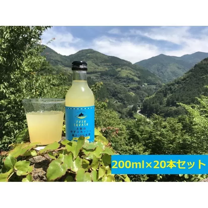 土佐山ゆずスカッシュM     20本セット