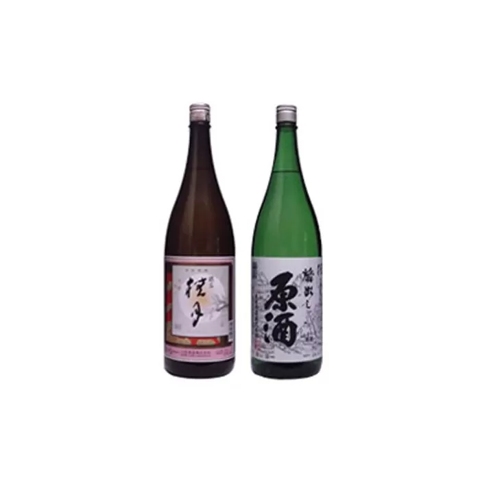 桂月　銀杯　＆　蔵出し原酒　1800ｍL　２本セット