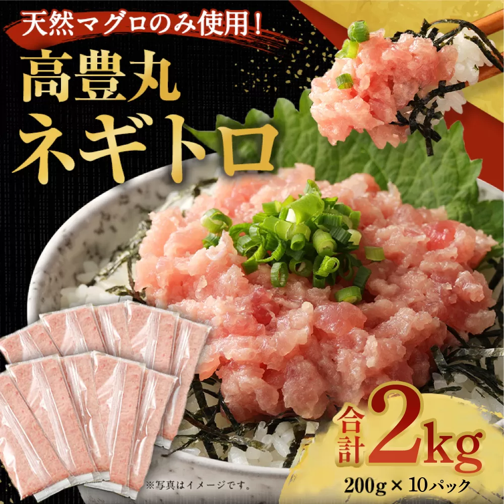 【訳あり】高豊丸 ネギトロ 2kg (200g×10パック)  高品質 ねぎとろ マグロ 鮪 まぐろ たたき まぐろのたたき 訳あり おかず 魚介 魚 寿司 すし 海鮮 小分け 海鮮丼 手巻き寿司 冷凍 ふるさと納税限定