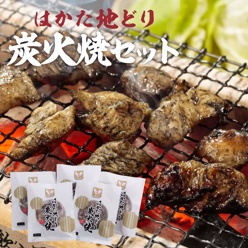 2L1　はかた地どり　炭火焼セット 500g（100ｇ×5）