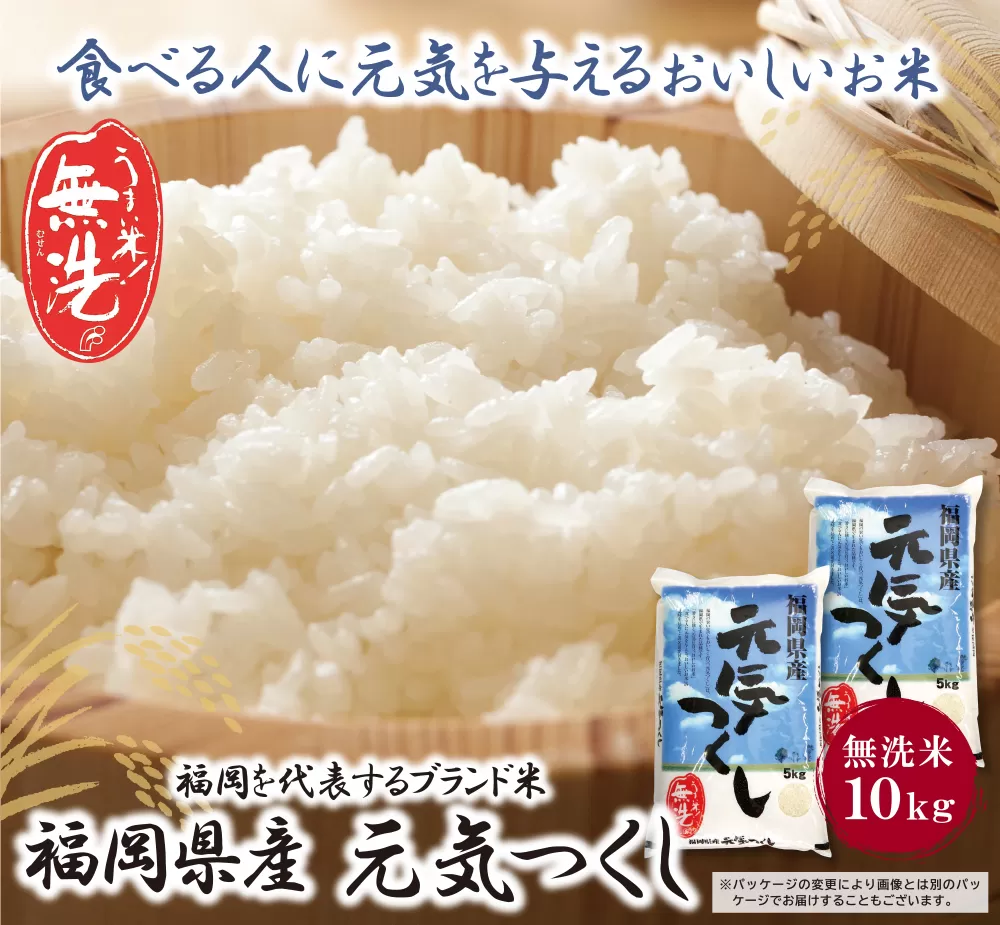 福岡の人気銘柄!!無洗米 福岡県産・元気つくし10kg 無洗米 むせんまい 米 コメ 10kg キャンプ 研がなくていい 5kg×2 TWR 10キロ 箱入り 手間なし カンタン 簡単 福岡 元気つくし 元気づくし 手軽 リピート 日時指定 ギフト お中元 お歳暮 手にやさしい 時短 コスパ 福岡県限定銘柄 人気上昇中