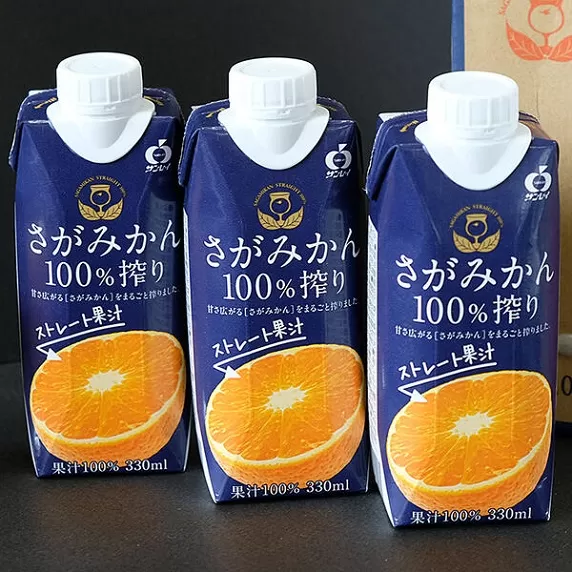 さがみかん100％搾り　330ml×12本入　2箱セット：B170-001