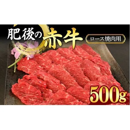 FKK19-885_肥後の赤牛ロース 焼肉用500g