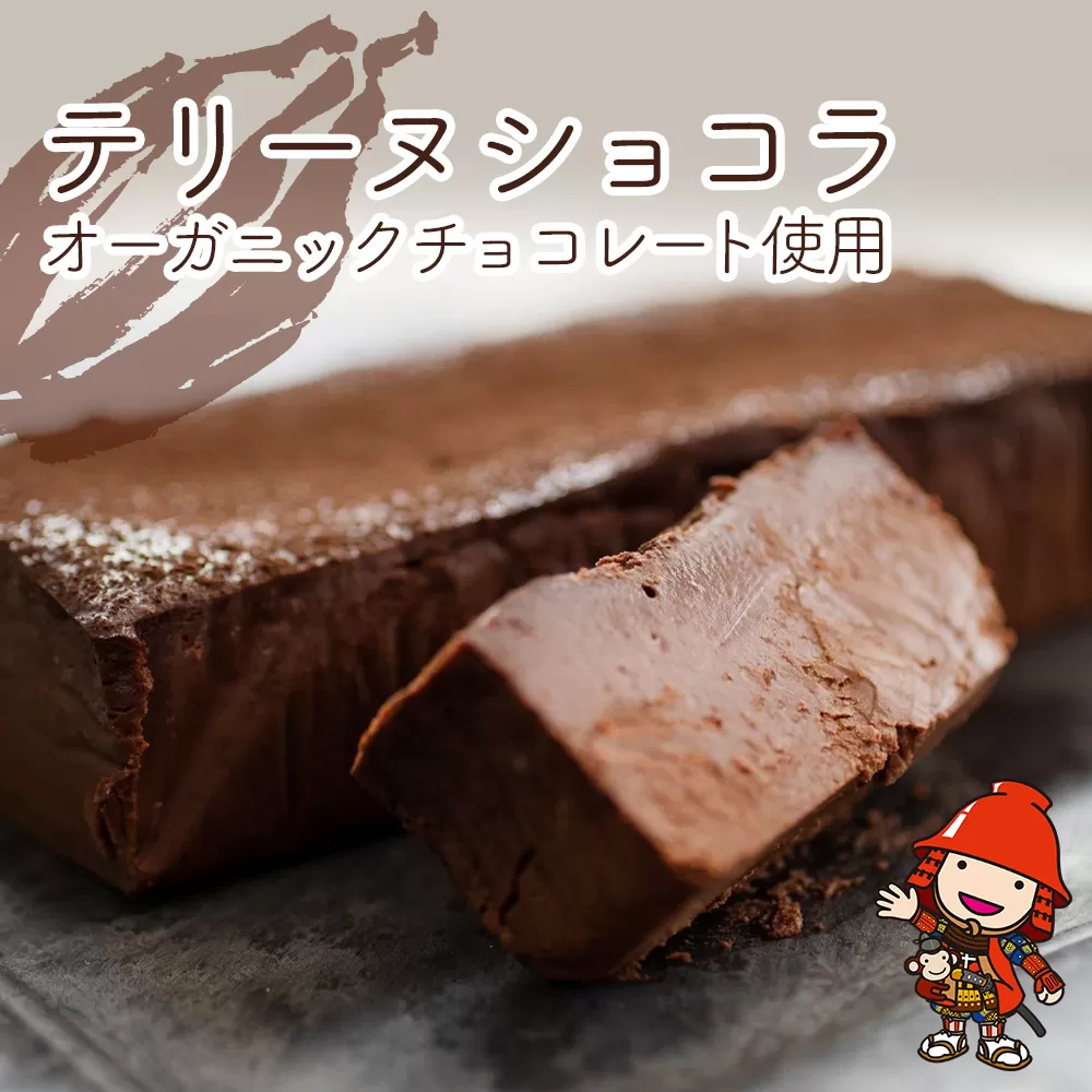 テリーヌショコラ 1本 濃厚 テリーヌ チョコレート ケーキ スイーツ 大分県 中津市 送料無料／簡易熨斗対応可