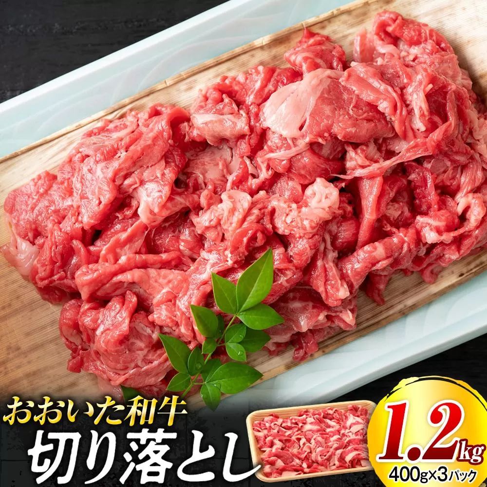 おおいた和牛 切り落とし 1.2kg（400g×3個）