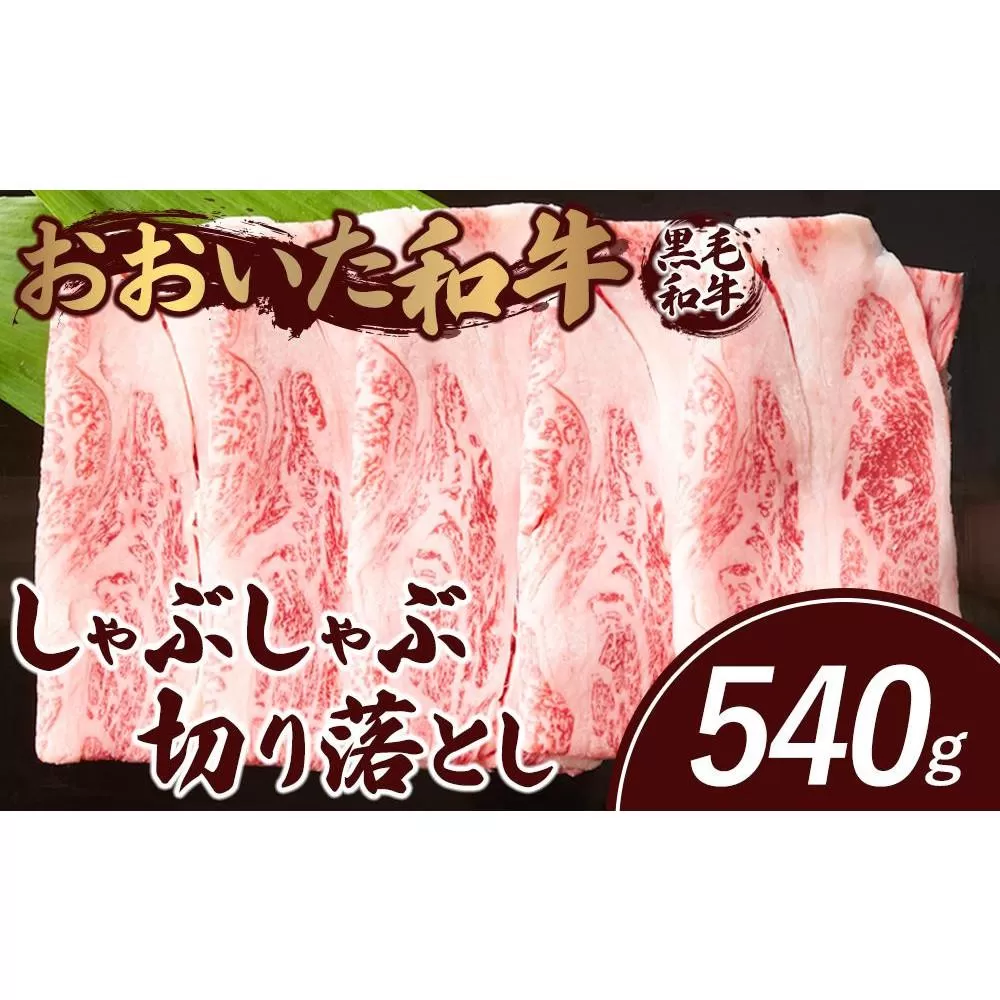 おおいた和牛 しゃぶしゃぶ 切り落とし 540g