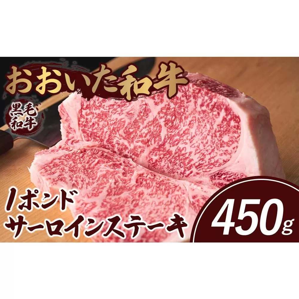 おおいた和牛 １ポンド サーロインステーキ 450g　