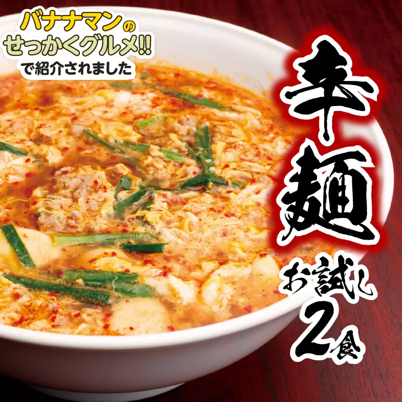 辛麺お試しセット(辛麺×2食)　N040-A0267