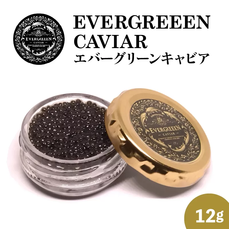 宮崎県産キャビア　EVERGREEEN　CAVIAR　エバーグリーンキャビア　12g　N0183-C221