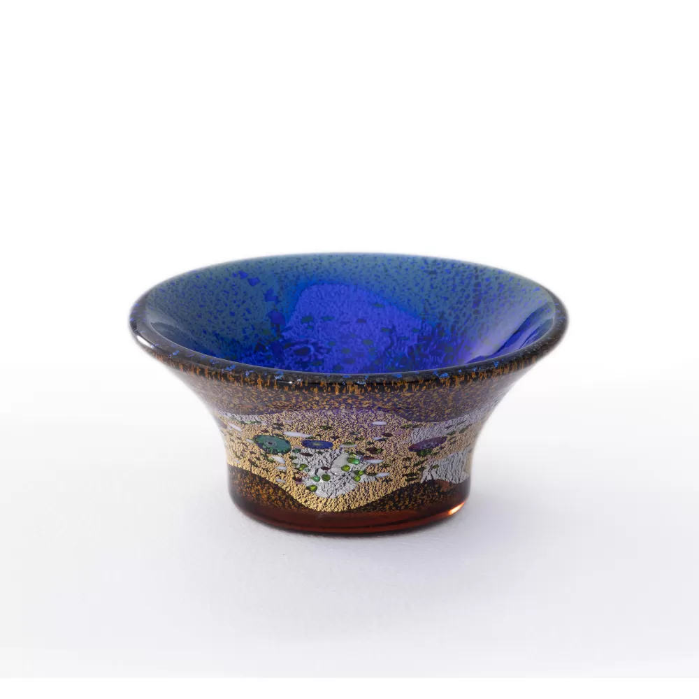 金・プラチナ象嵌「光琳」1983J.CAVIAR　BOWL 皇晶