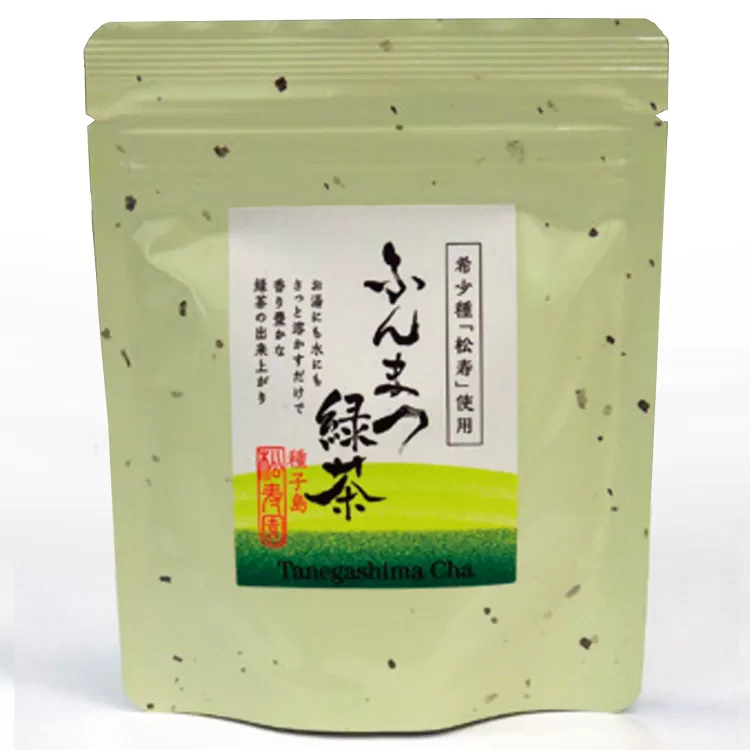 種子島 松寿園 粉末 緑茶 50g ×6袋　NFN340【375pt】 