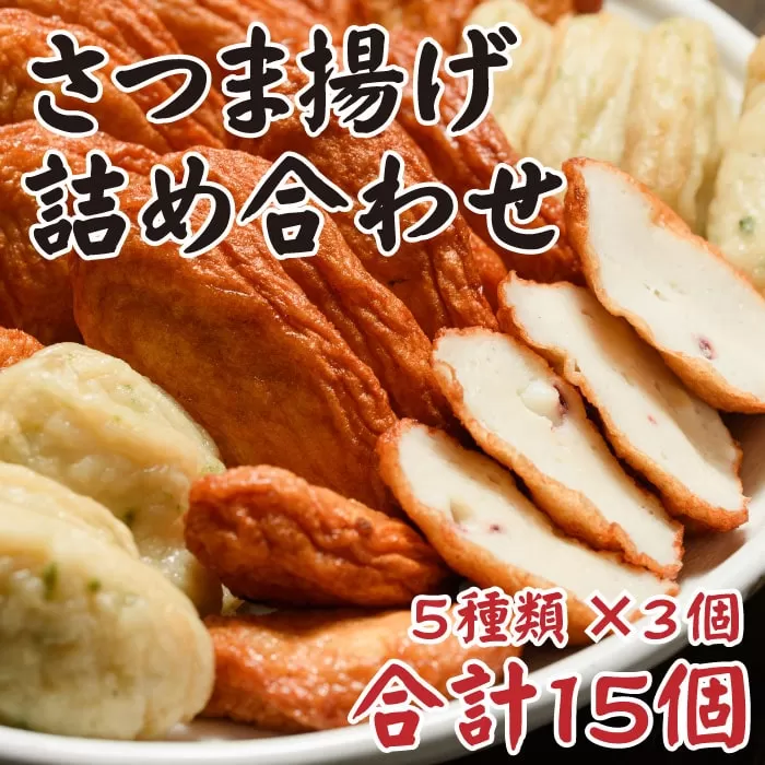 ZSR-605 鹿児島の味 プリプリ食感のさつま揚げ 5種