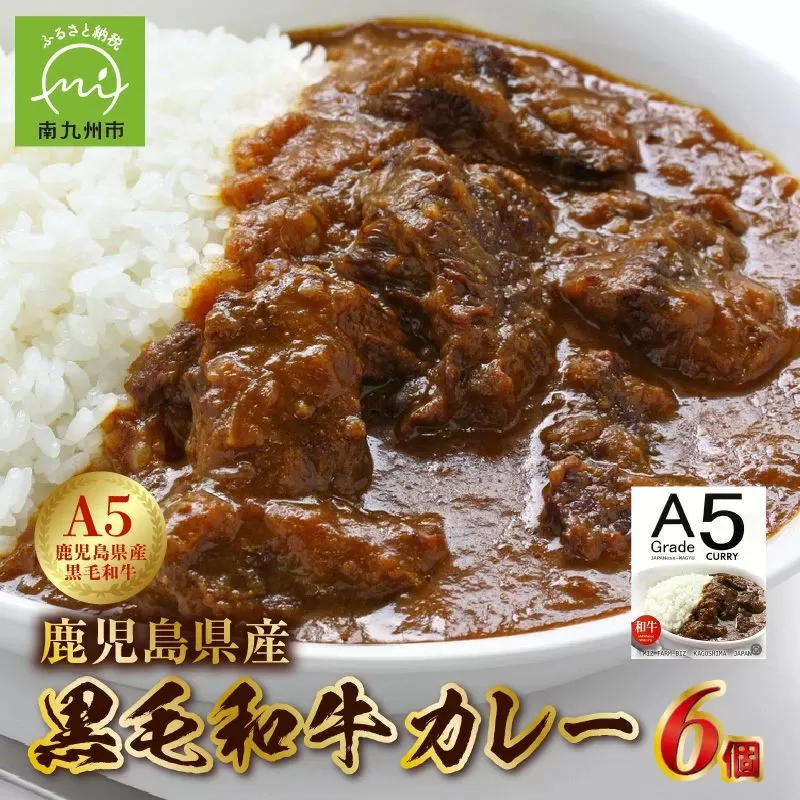 027-91 5等級黒毛和牛カレー ごろごろお肉入り200gx6個