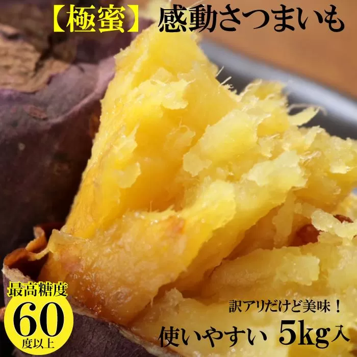 【年内出荷】 訳あり 熟成 紅はるか 5kg (1箱 ) さつまいも 鹿児島県産