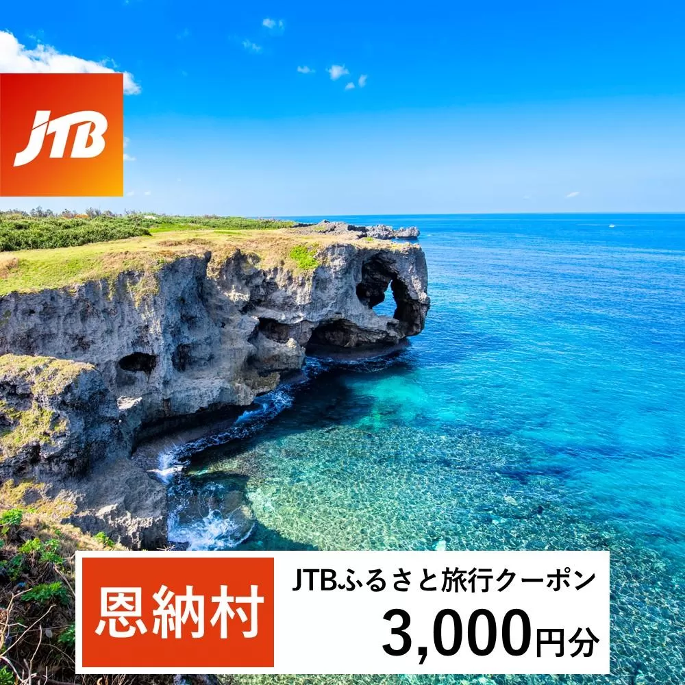 【恩納村】JTBふるさと旅行クーポン（Eメール発行）（3,000円分）