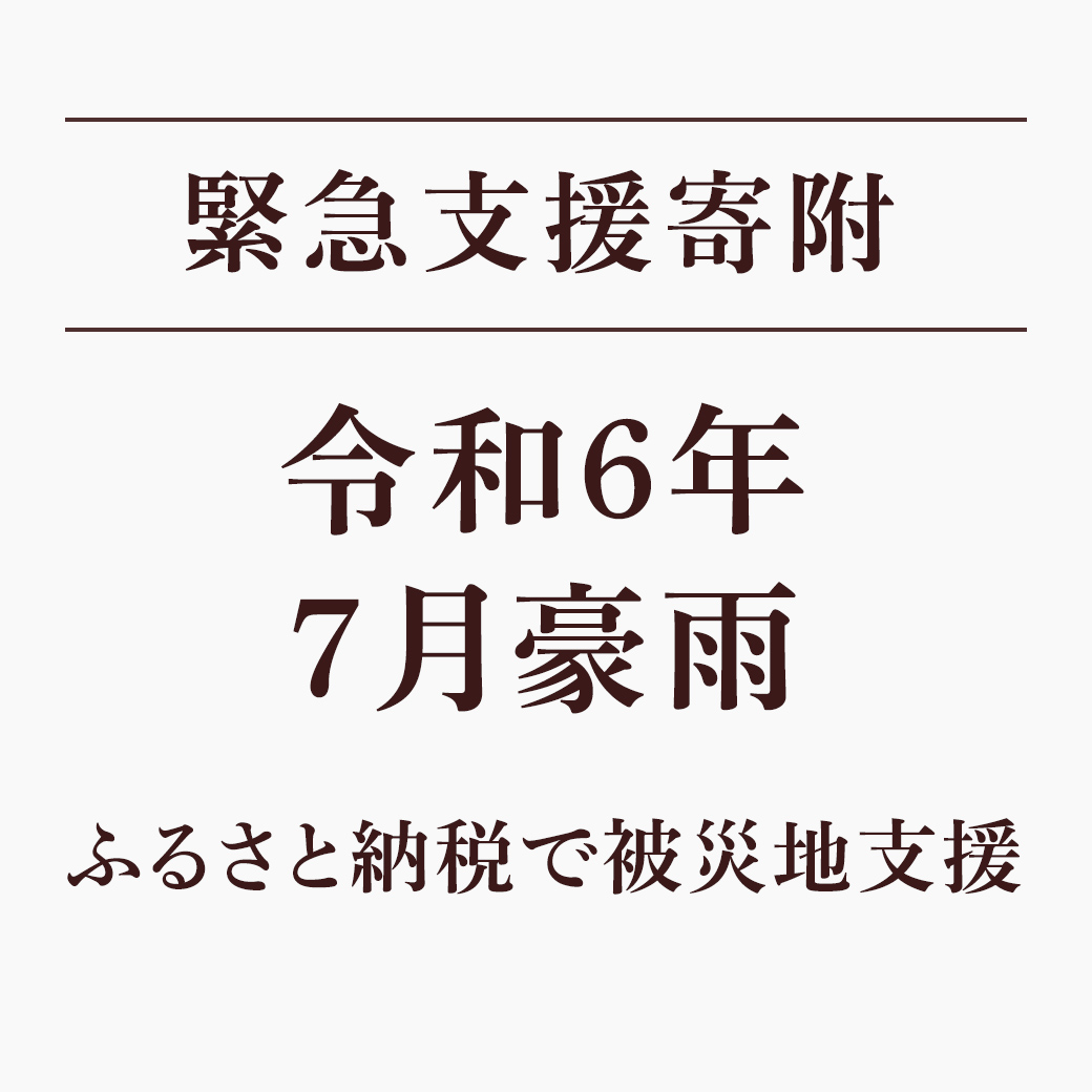 緊急支援寄附 令和6年7月豪雨